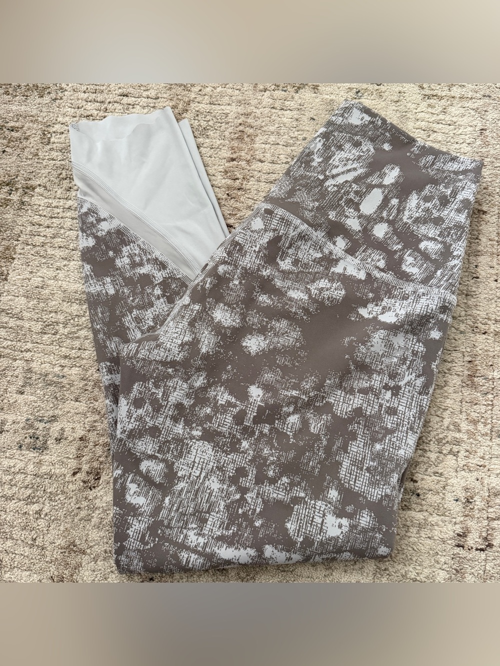 Lululemon Wunder Under Crop High-rise Roll Down Scallop Luxtreme 23"